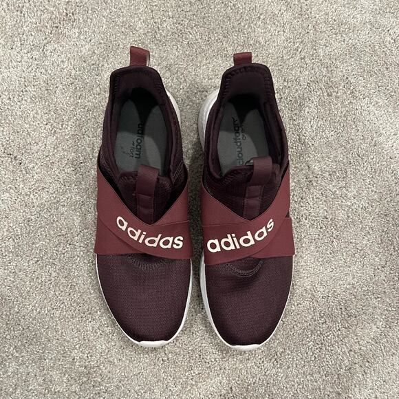 Adidas Women's‎ Cloudfoam Comfort Pure Motion Adapt Running Shoes Maroon 9.5 - Picture 3 of 6